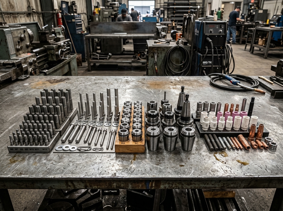 Welding Studs, Pins, Chucks and Accessories Supply Houston